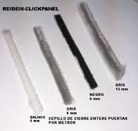 AÑADIR LOS METROS DE FELPUDO O CEPILLO DE CIERRA ENTRE PUERTAS QUE SE NECESITEN. AÑADIR LOS METROS DE FELPUDO O CEPILLO DE CIERRA ENTRE PUERTAS QUE SE NECESITEN.