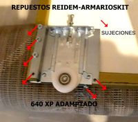 RUEDA 640 XP ADAPTADA PARA SISTEMAS QUE YA NO SE ENCUENTRAN O NO SE FABRICAN .... RUEDA 640 XP ADAPTADA PARA SISTEMAS QUE YA NO SE ENCUENTRAN O NO SE FABRICAN ....